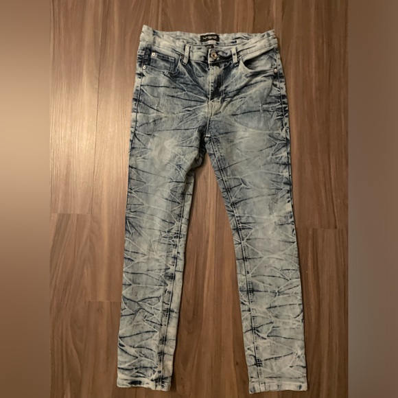 Wt02 Men's Light Wash Skinny Jeans size 34X30 - Picture 7 of 9